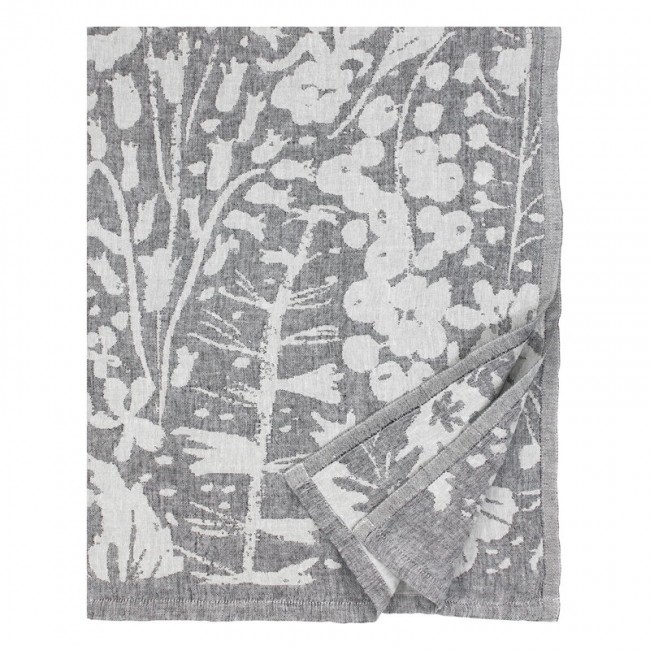 Lapuan Kankurit Villiyrtit giant towel 블랙 - 린넨 LT31392