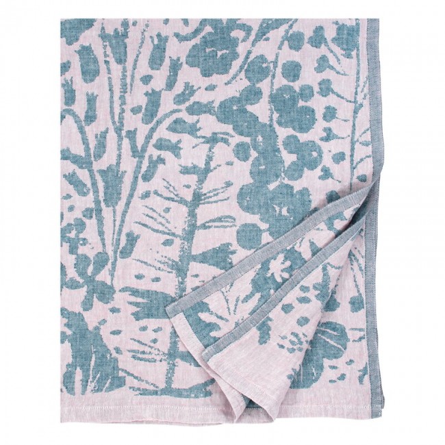 Lapuan Kankurit Villiyrtit giant towel 로즈 - 페트롤EUM LT31332