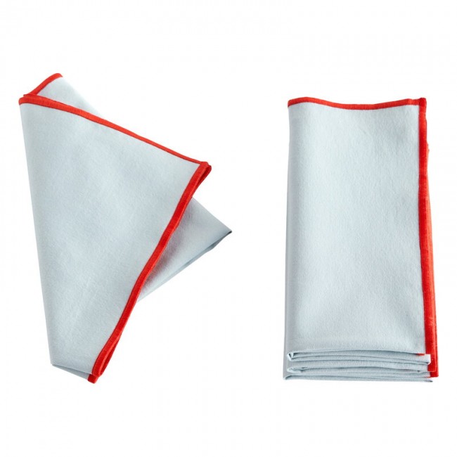 HAY 헤이 아웃라인 냅킨 set of 4 light 블루 HA541380