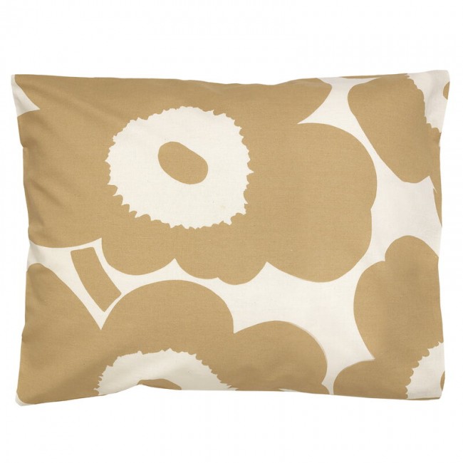 MARIMEKKO 마리메꼬 Unikko 베개커버 50 x 60 cm 코튼 - beige MA070874-880