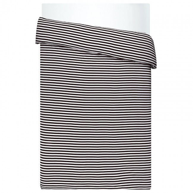 MARIMEKKO 마리메꼬 Tasaraita 더블 duvet 커버 240 x 220 cm 블랙 - 화이트 MA070712-068
