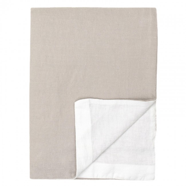 Langoe Duvet 커버 린넨 sand - 화이트 LN1171031