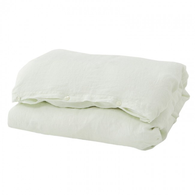 Tekla 린넨 single duvet 커버 150 x 210 cm 펄ED ivory TEKLD-PI-150x210