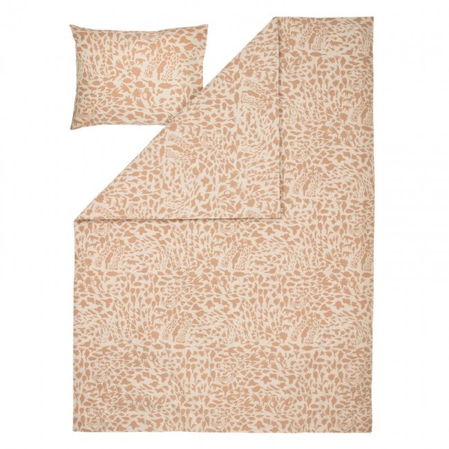 IITTALA 이딸라 OTC Cheetah duvet 커버 set 150 x 210 cm brown II1062502