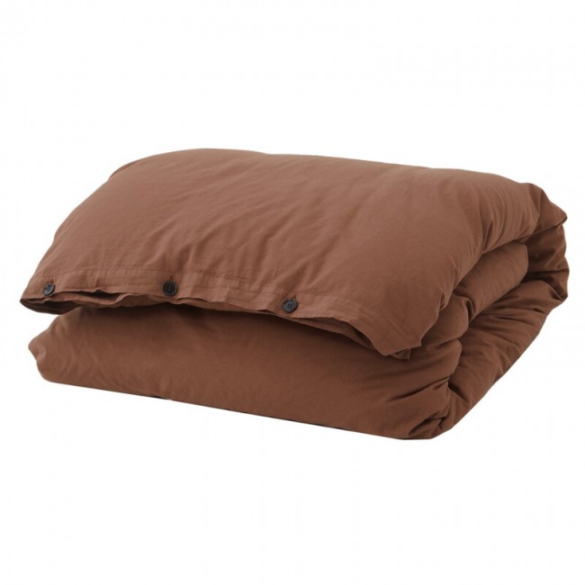 Tekla Single duvet 커버 150 x 210 cm cocoa brown TEKPD-CB-150x210
