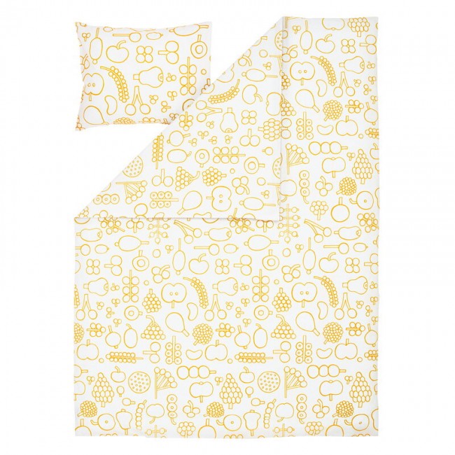 IITTALA 이딸라 OTC Frutta duvet 커버 set 150 x 210 cm 엘로우 II1062504