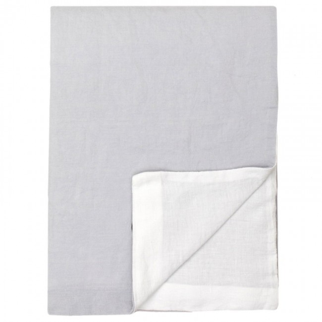 Langoe Duvet 커버 린넨 grey - 화이트 LN1171030