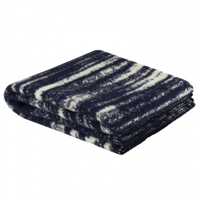 Hem Glitch throw 180 x 130 cm pale lemon - 네이비 블루 HE30512