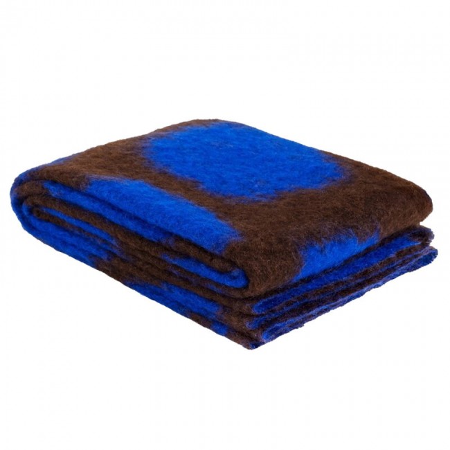 Hem Monster throw 180 x 130 cm spot 블루 - brown HE30528