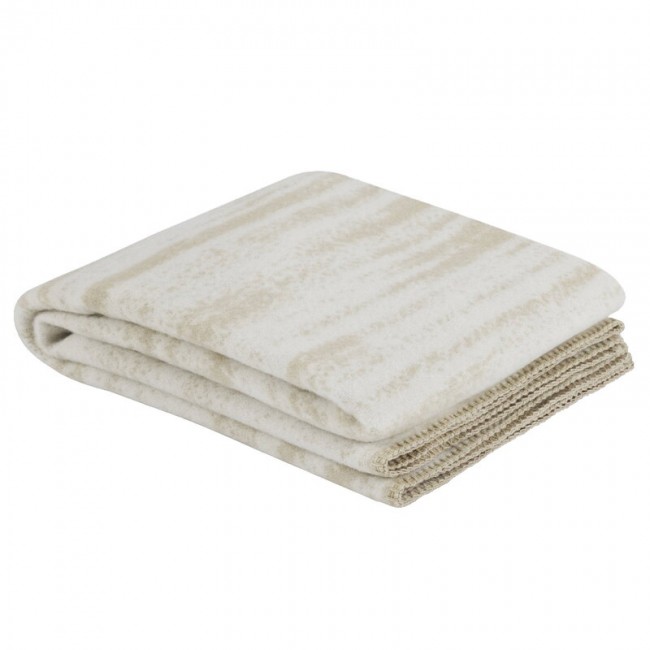 Hem Glitch throw 180 x 130 cm sand - OFF-화이트 HE30514
