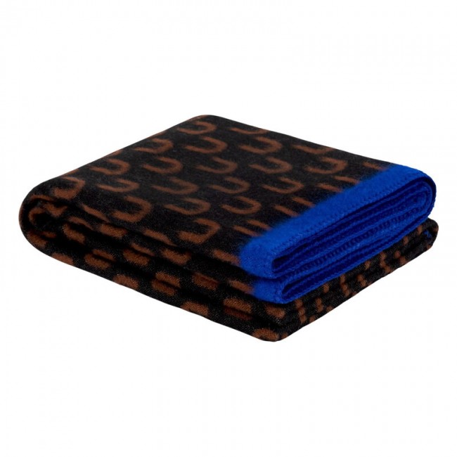 Hem Arch throw 130 x 180 cm 블랙 - brown 블루 HE30570
