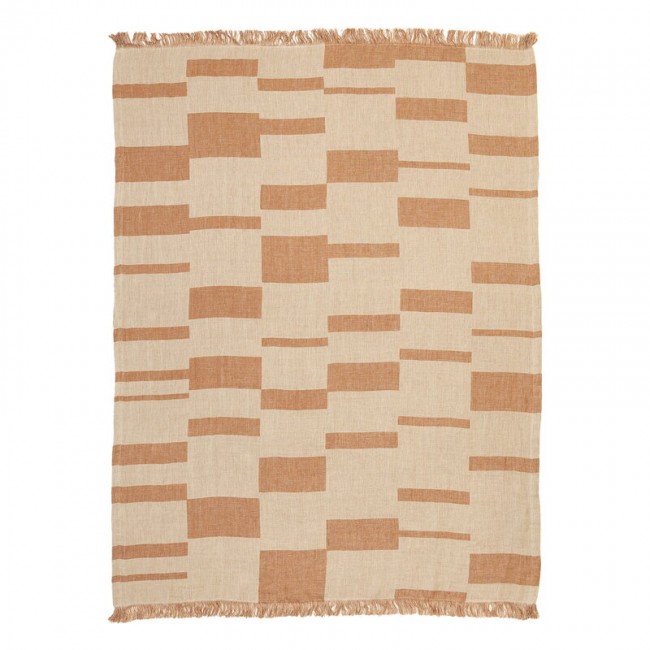 Anno Oras throw 140 x 190 cm brown sugar - 네츄럴 AN-ANNO-11036