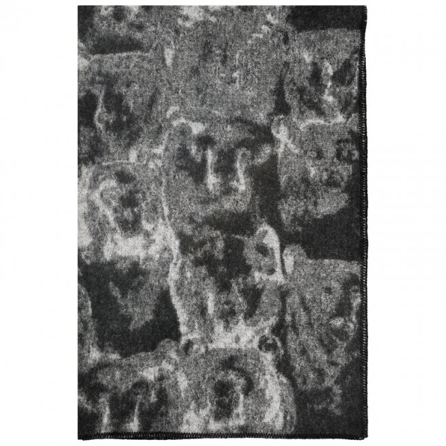 Lapuan Kankurit Otso 담요 블랭킷 130 x 200 cm 블랙 - grey LT100087