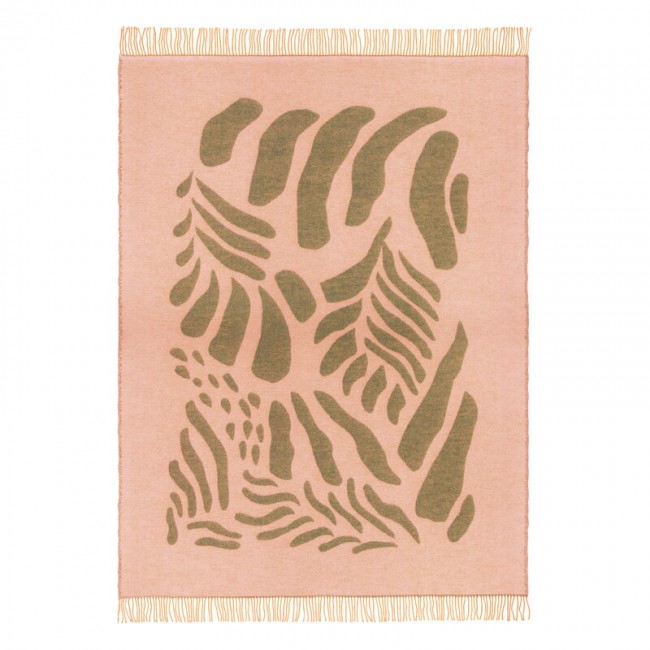 Finarte Vare throw 130 x 170 cm 그린 - 핑크 FA529-130X170