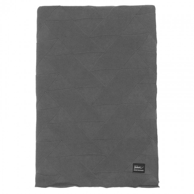 ARCHITECTMADE 아키텍메이드 FJ Pattern 담요 블랭킷 140 x 210 cm grey AM1201