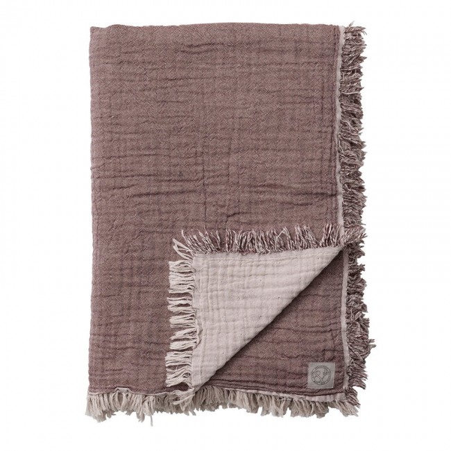 &TRADITION 앤트레디션 Collect SC32 throw 140 x 210 cm cloud - burgundy TR25010180