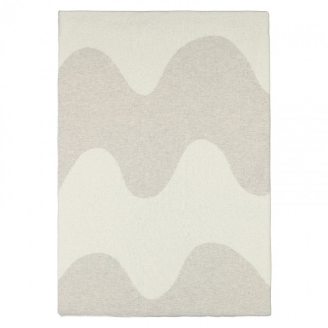 MARIMEKKO 마리메꼬 Lokki 담요 블랭킷 화이트 - beige MA070883-183