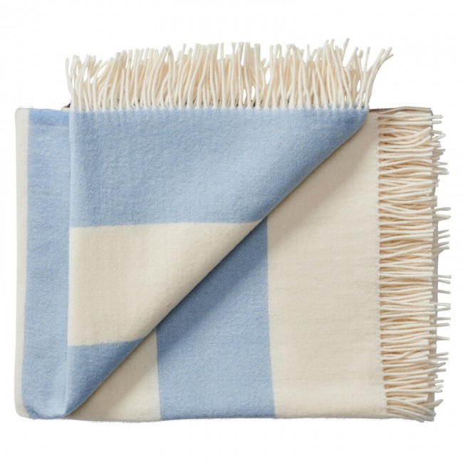 SILKEBORG ULDSPINDERI 실크EBORG The Sweater throw 블루 RZ00-1230-5324