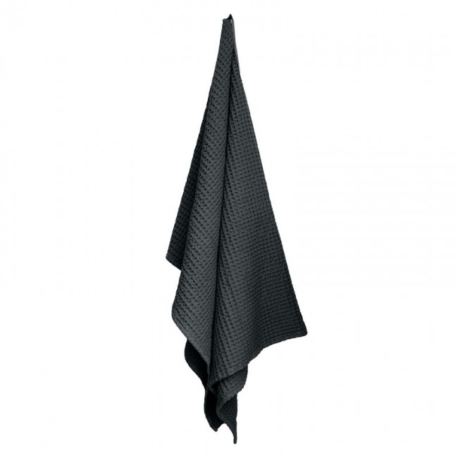 THE ORGANIC COMPANY ORIC Big Waffle towel and 담요 블랭킷 다크그레이 RG2200