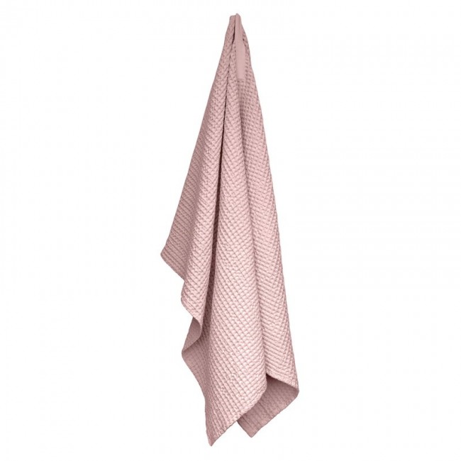 THE ORGANIC COMPANY ORIC Big Waffle towel and 담요 블랭킷 pale 로즈 RG2205