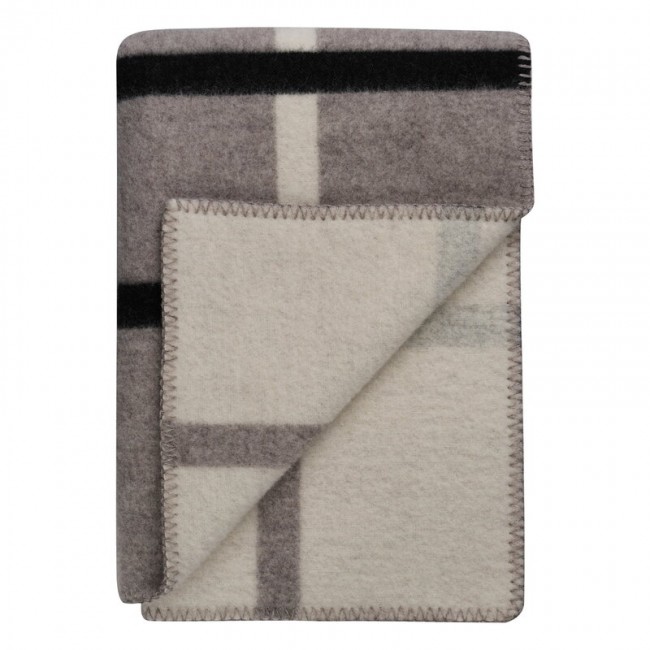 ROROS TWEED Roeros Knut throw 135 x 200 cm dove grey RTW5455
