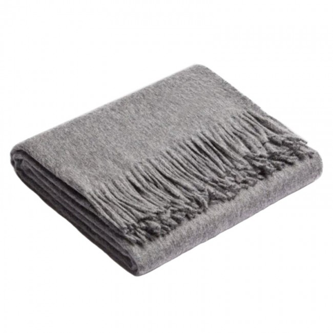 Sibast Alpaca throw 라이트 그레이 SBALPACA-THROW-LGREY