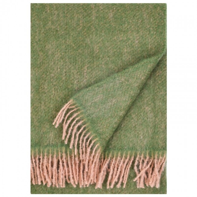 Lapuan Kankurit Revontuli mohair 담요 블랭킷 130 x 170 cm powder - olive LT100894