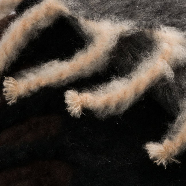 Lena Rewell Park mohair 담요 블랭킷 130 x 180 cm LRE-003-PARK