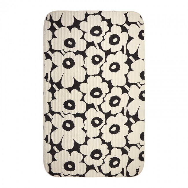 MARIMEKKO 마리메꼬 Unikko bed 커버 160 x 260 cm 차콜 - 네츄럴 화이트 MA071767-910