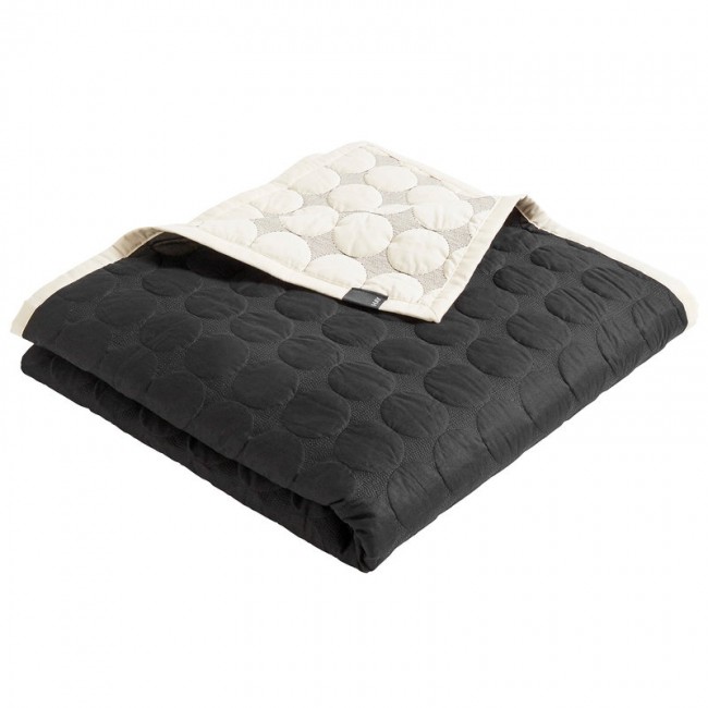 HAY 헤이 메가 Dot bed 커버 블랙 - cream HA508092