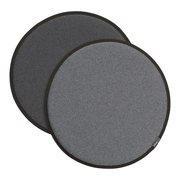 VITRA Seat Dot 쿠션 nero - 시에라 그레이 Vitra Seat Dot cushion  nero - sierra grey 11631