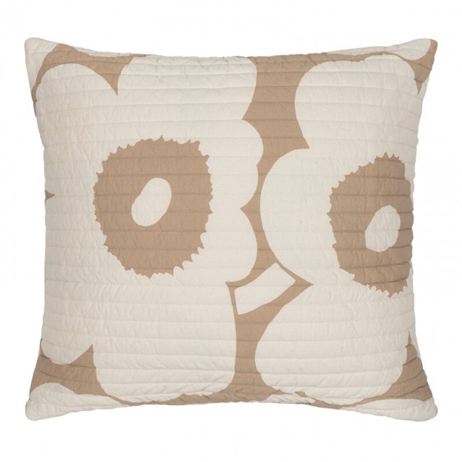 MARIMEKKO 마리메꼬 Unikko 쿠션 60 x cm beige - 네츄럴 화이트 MA071905-810