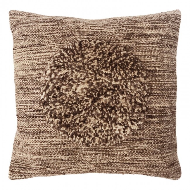 MUMs Pipana Tunturisusi 1 쿠션 커버 45 x cm 네츄럴 - 다크 b MMS32-1P-45X45-NAT-DKBR
