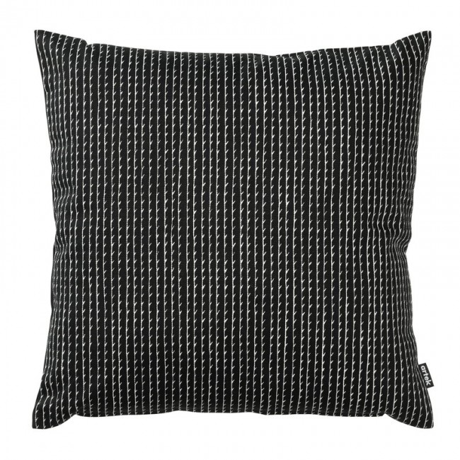 ARTEK Rivi 쿠션 커버 40 x 40 cm 블랙 - 화이트 Artek Rivi cushion cover 40 x 40 cm  black - white 11286