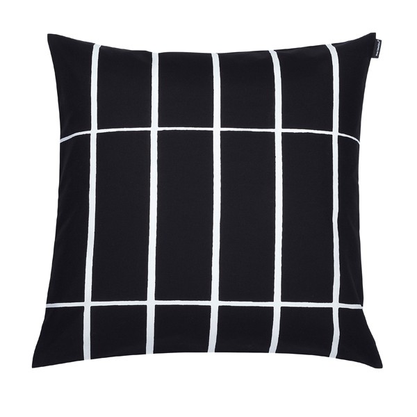 MARIMEKKO 마리메꼬 Tiiliskivi 쿠션 커버 50 x cm 블랙-화이트 MA066707-910