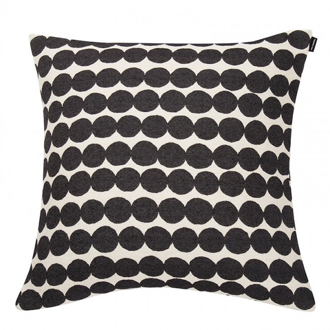 MARIMEKKO 마리메꼬 Rasymatto 쿠션 커버 블랙-화이트 MA068933-190