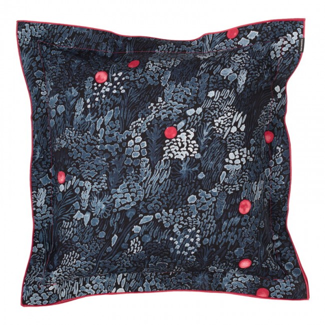 MARIMEKKO 마리메꼬 Kurjenmarja 쿠션 커버 50 x cm 블랙 - 블루 red MA071213-950