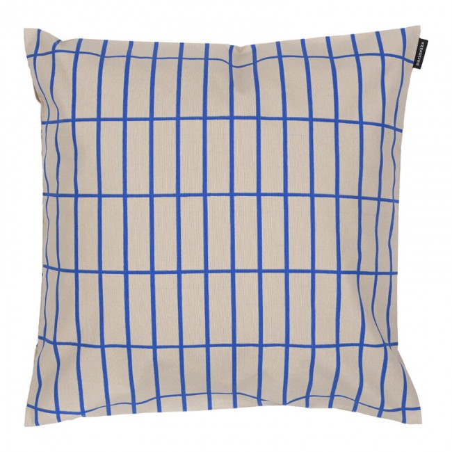 MARIMEKKO 마리메꼬 Pieni Tiiliskivi 쿠션 커버 40 x cm beige - electric 블루 MA071370-950