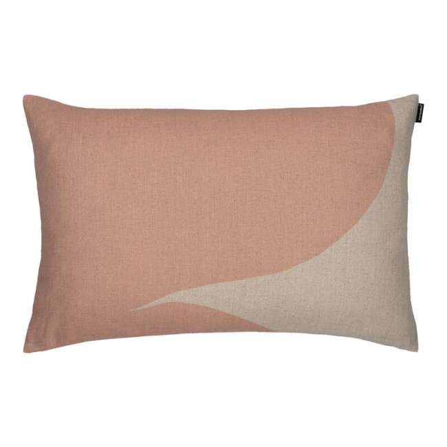 MARIMEKKO 마리메꼬 Harka 쿠션 커버 40 x 60 cm 린넨 - 핑크 burgundy MA071753-831
