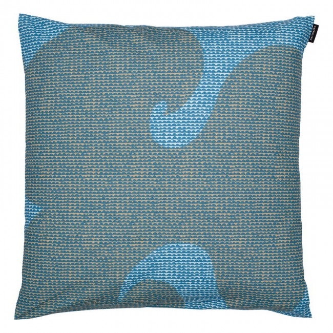MARIMEKKO 마리메꼬 Jokeri Papajo 쿠션 커버 50 x cm 터쿼이즈 - beige MA071503-780