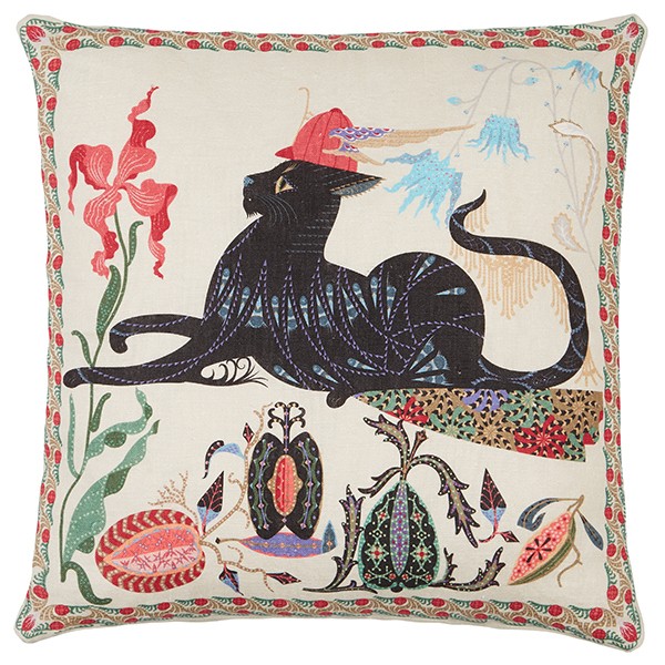Klaus Haapaniemi Les Chats Putte 쿠션 커버 린넨 KH20