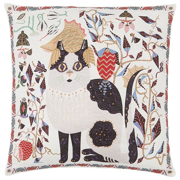 Klaus Haapaniemi Les Chats Ryder 쿠션 커버 린넨 KH19