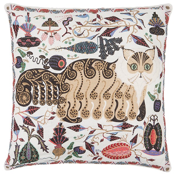 Klaus Haapaniemi Les Chats Norma 쿠션 커버 린넨 KH21