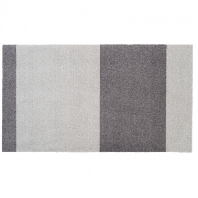 TICA COPENHAGEN 티카 코펜하겐 스트라이프S horizontal floor mat 90 x 130 cm grey TC10005