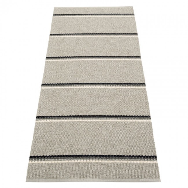 PAPPELINA 파펠리나 Olle 러그 70 x 180 cm grey - 린넨 PEOL9718