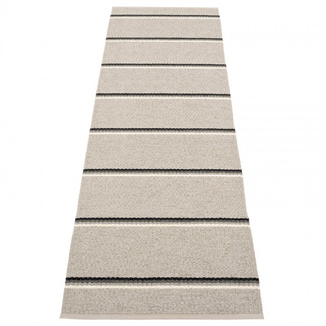 PAPPELINA 파펠리나 Olle 러그 70 x 240 cm grey - 린넨 PEOL9724