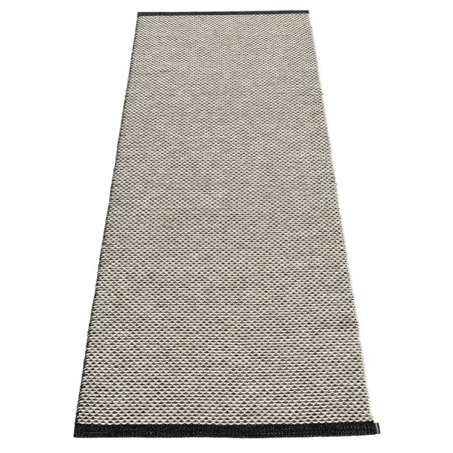 PAPPELINA 파펠리나 Effi 러그 70 x 200 cm 블랙 - warm grey vanilla PEEFX720