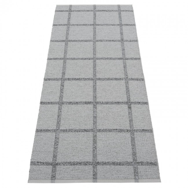 PAPPELINA 파펠리나 Ada 러그 70 x 225 cm grey - granit metallic PEAD9722