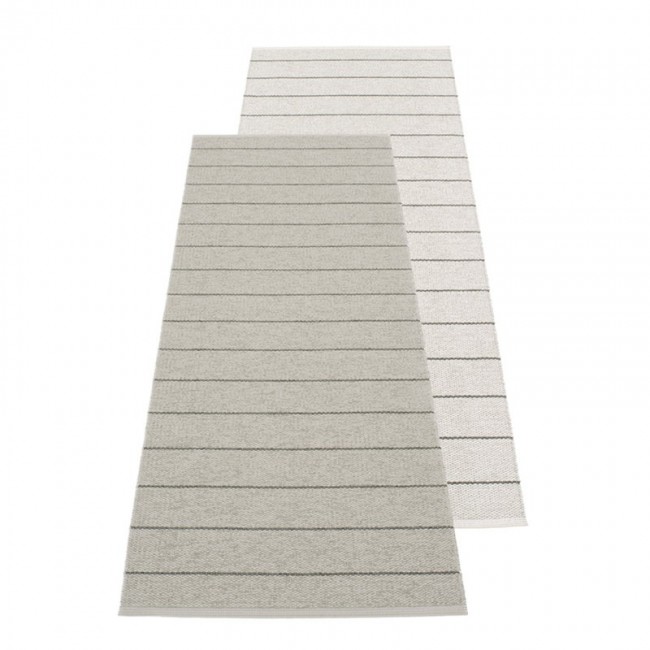 PAPPELINA 파펠리나 Carl 러그 70 x 180 cm grey - fossil PECA9D718