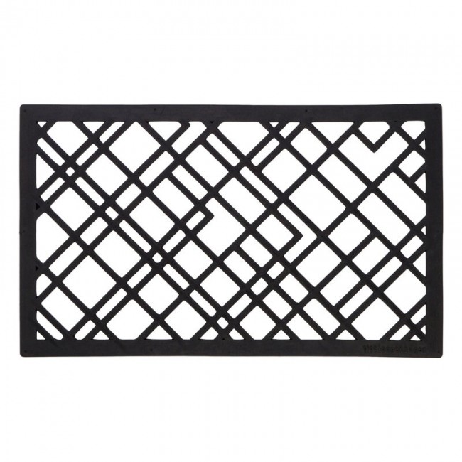 TICA COPENHAGEN 티카 코펜하겐 Lines doormat 45 x 75 cm 블랙 TC661